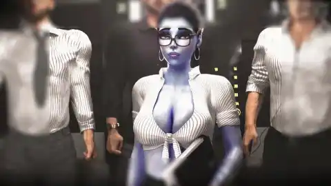 【VAM】 黑百合职场诱惑 2 / ウィドウメイカー オフィス・スラット 2 / Widowmaker Office Slut 2 V2 - VAM/3D动画/守望先锋/NyueX 截图 1